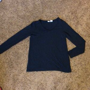 Long sleeve dark green shirt